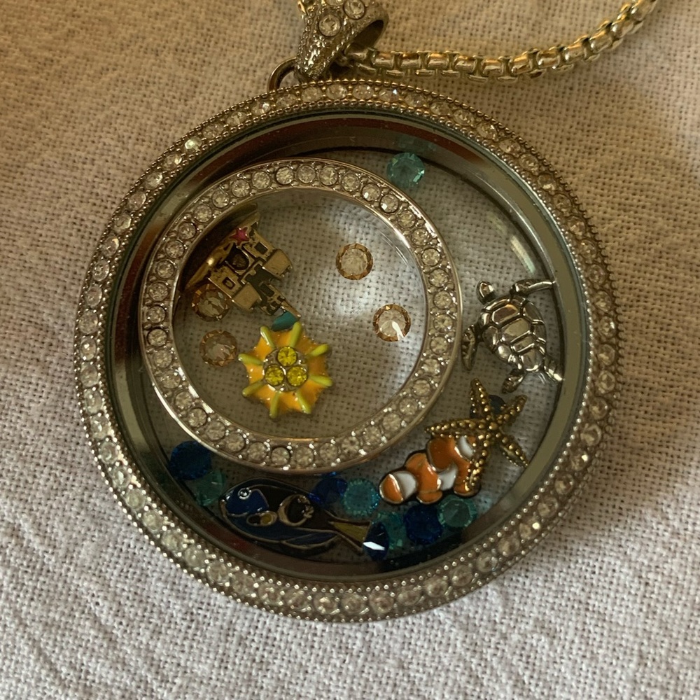 Origami owl beach themed charm lot